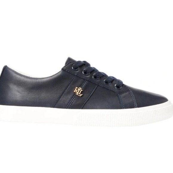 Lauren Ralph Lauren Women’s Janson Sneakers – Size 9.5 – Lauren Navy – New - Picture 9 of 9